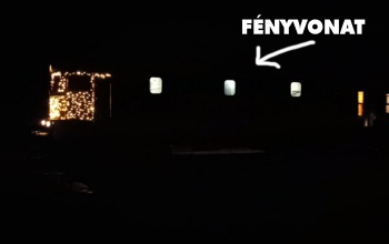 Fényvonatot vártak, de csalódtak a kaposmérői gyerekek