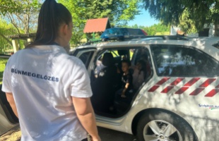 Rendőrök látogattak a görgetegi óvodába