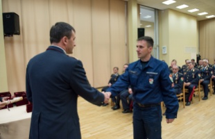 Hősies helytállásért elismerés a barcsi tűzoltónak