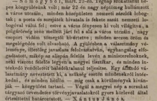 Letettük a garast a forradalom mellett
