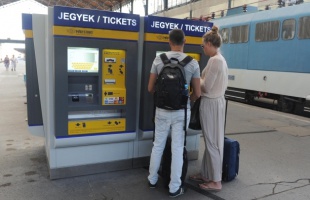MÁV: új funkció a jegykiadó automatáknál