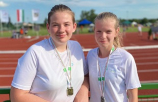 Kilenc érmet szereztek a sportiskolás atléták Pécsen