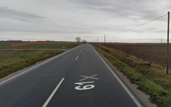 Olajtól csúszik az úttest Nagybajom és Iharosberény között