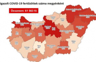 2316 új koronavírus-fertőzöttet regisztráltak hazánkban