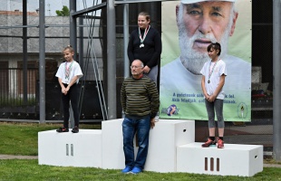 Hajdu Boróka első országos bajnokságán nyert aranyérmet