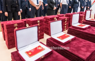 Elsőtiszti kinevezések a katasztrófavédelmi főigazgatóságon