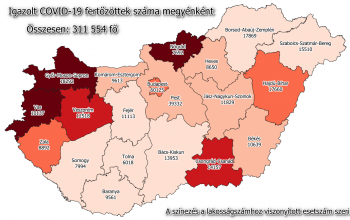 Megközelítőleg 3200-zal nőtt a koronavírus-fertőzöttek száma