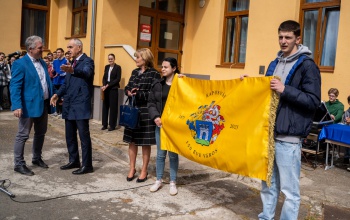 Emlékzászlót kapott a Noszlopy