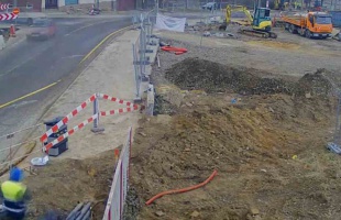 Itt tartanak a Hársfa utca végén a körforgalom építésével - time lapse videó!