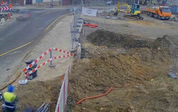 Itt tartanak a Hársfa utca végén a körforgalom építésével - time lapse videó!