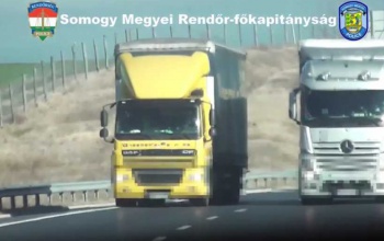 Folytatódtak az ellenőrzések az M7-es autópálya somogyi szakaszán