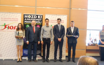 Kaposvári díjazottak az VIII. SIOSZ Gálán