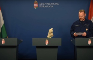 Egy báb tűnt fel Müller Cecília kaspójában
