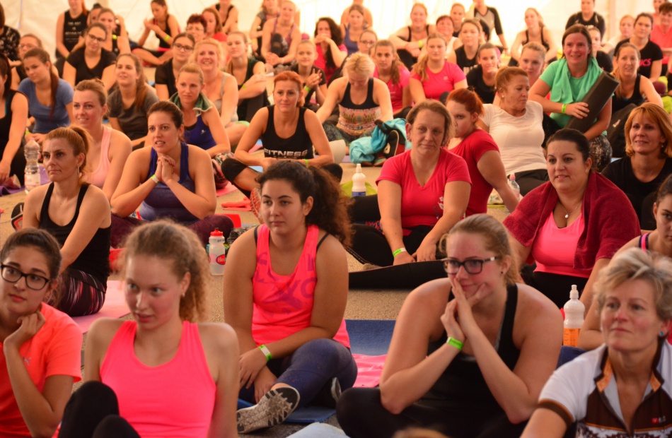 Hatalmas volt az érdeklődés a Fitness Aréna napok és Rubint Réka iránt