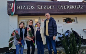 Adományokkal segítették a somogyvári gyerekház mindennapjait