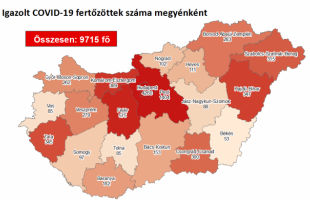 411 fővel emelkedett a beazonosított fertőzöttek száma hazánkban