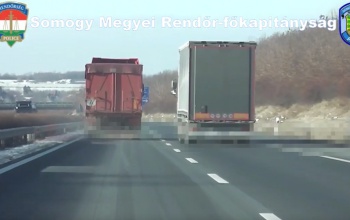 Az új évben is folyamatos a kontroll az M7-es autópályán
