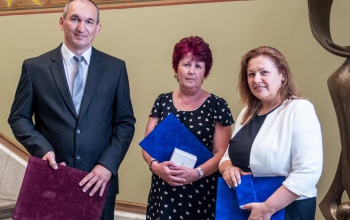 Belügyminiszteri kitüntetésben részesültek a Városháza dolgozói