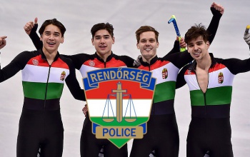 A rendőrség is gratulált az olimpiai váltónak