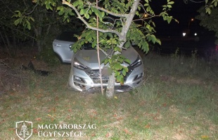 Menekült a rendőrök elől, balesetet okozott az embercsempész