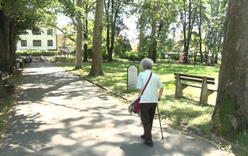 Megújul a színház mögötti park Kaposváron