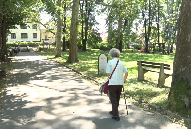 Megújul a színház mögötti park Kaposváron