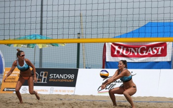 Kaposvári párosok a strandröplabda ob döntőjében