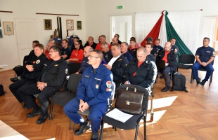Igalban találkoztak Somogy megye tűzoltóparancsnokai