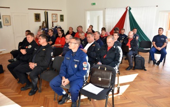 Igalban találkoztak Somogy megye tűzoltóparancsnokai