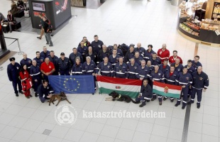 Elindult a HUSZÁR somogyi tűzoltókkal Észtországba