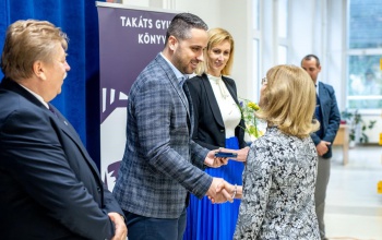 A Takáts Gyula Könyvtár dolgozóit köszöntötték