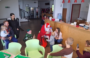 A múzeumban járt a Mikulás