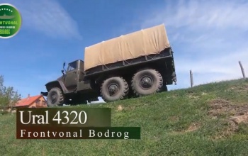 Próbáld ki az élményautózást egy URAL 4320 típusú teherautón!