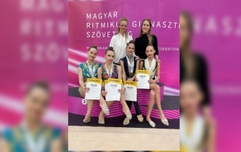 Nyolc aranyérmet szereztek az LSC RG SE tornászai az Országos Diákolimpián
