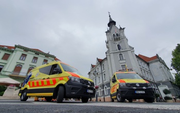 Két mentőautóval bővült a Kaposvári Mentőállomás gépjárműparkja