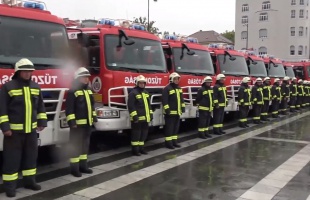 Állami kitüntetéseket vehettek át a somogyi tűzoltók