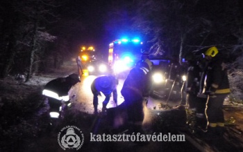 Baleseteket okozott az idei első hó Somogyban