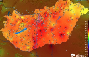 Narancs figyelmeztetés az egész országra
