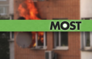 Kigyulladt egy lakóház Kaposszerdahelyen