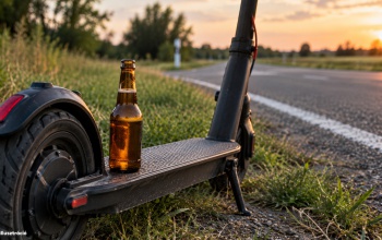 Másfél liter sör után rollerrel indult haza