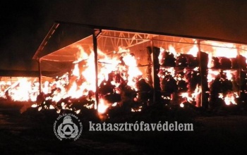 Tízezernél is több kockabála égett Kazsokban
