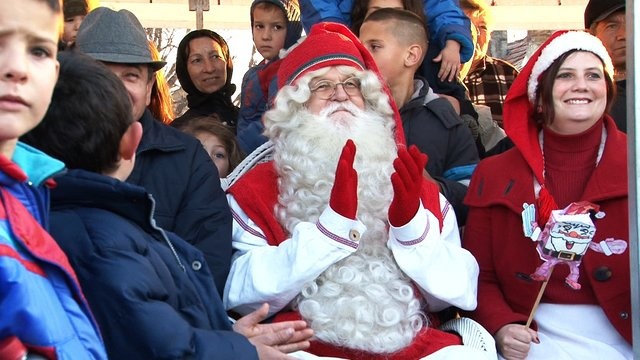 Somogyi gyerekekhez látogatott a lappföldi Mikulás!