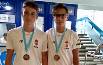 Kaposváriakkal a keretben szerzett bronzérmet az U14-es válogatott