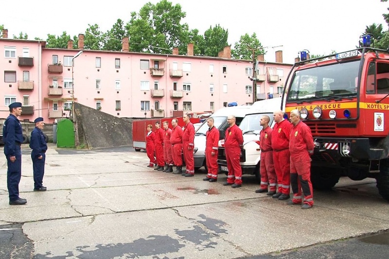 Kaposvárról is elindult a segítség