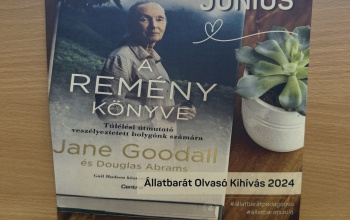 A könyvtár is csatlakozott az Állatbarát Olvasó Kihíváshoz