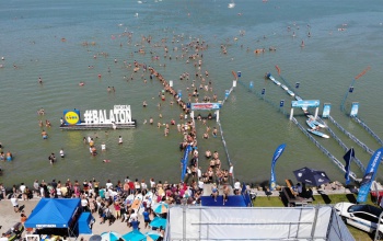 Megrendezik szombaton a Balaton-átúszást