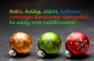 Karácsonykívánás