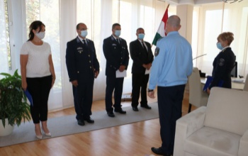 Elismeréseket vehettek át a Somogy megyei rendőrök