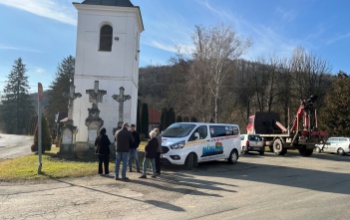 „Bűnmegelőzési buszmegálló” a Zselicben