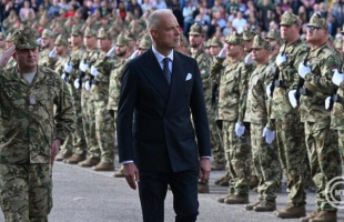 Területvédelmi tartalékosokat avattak Budapesten